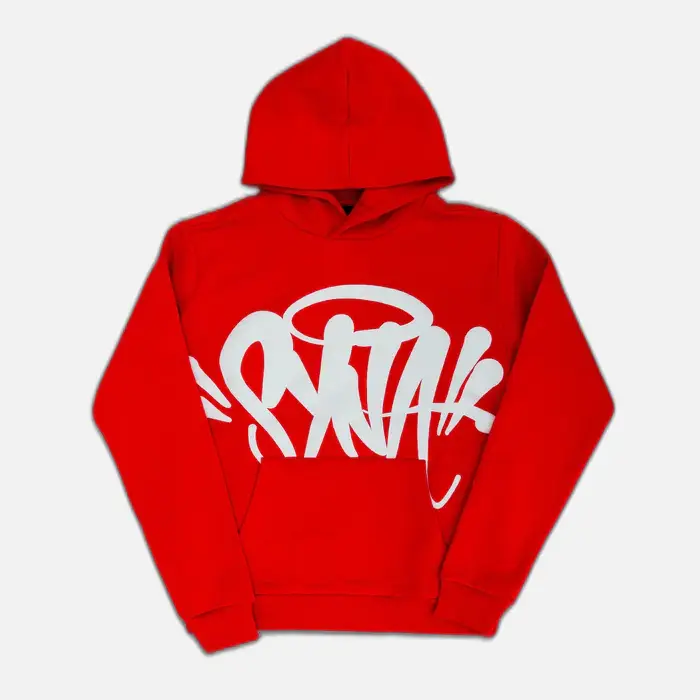 Syna World Sweat à « Syna Logo » capuche Rouge Syna World Sweat à « Syna Logo » capuche Rouge